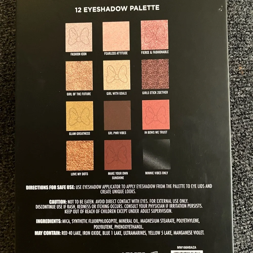 Disney Minnie Mouse Eyeshadow Palette